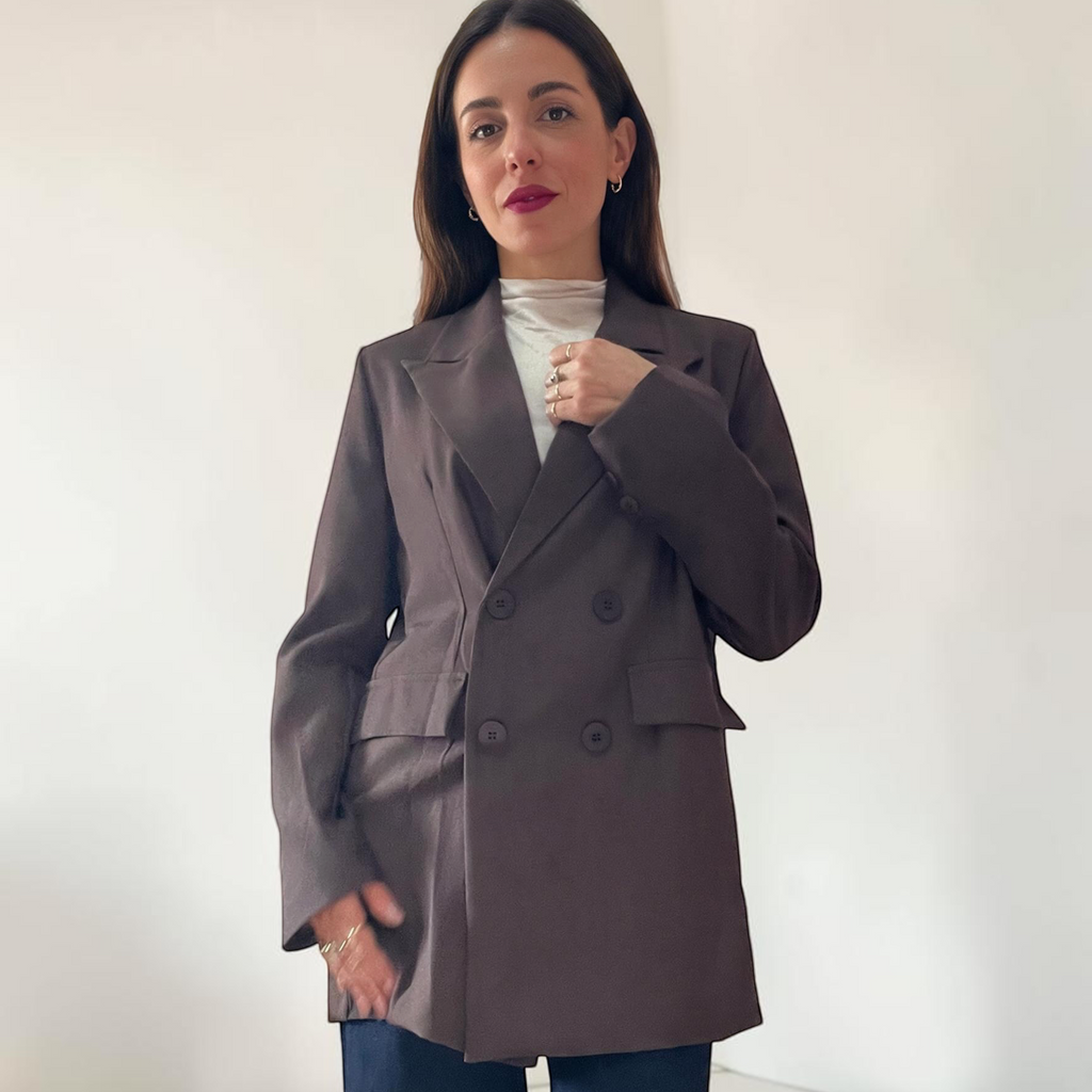 Giacca Blazer Elegante Doppiopetto