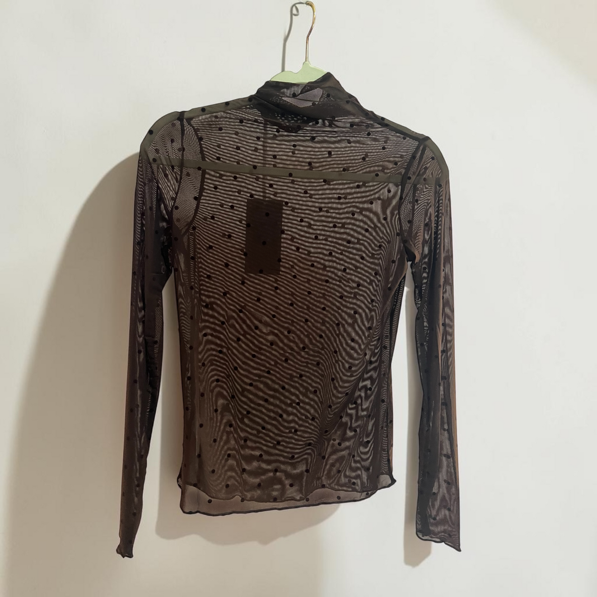 Maglia A Maniche Lunghe Con Collo Alto